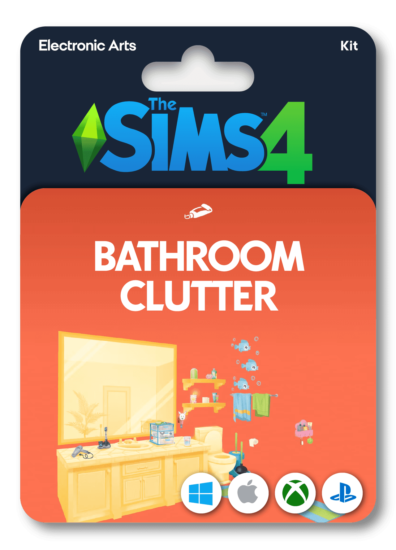 The Sims 4 Bathroom Clutter Kit