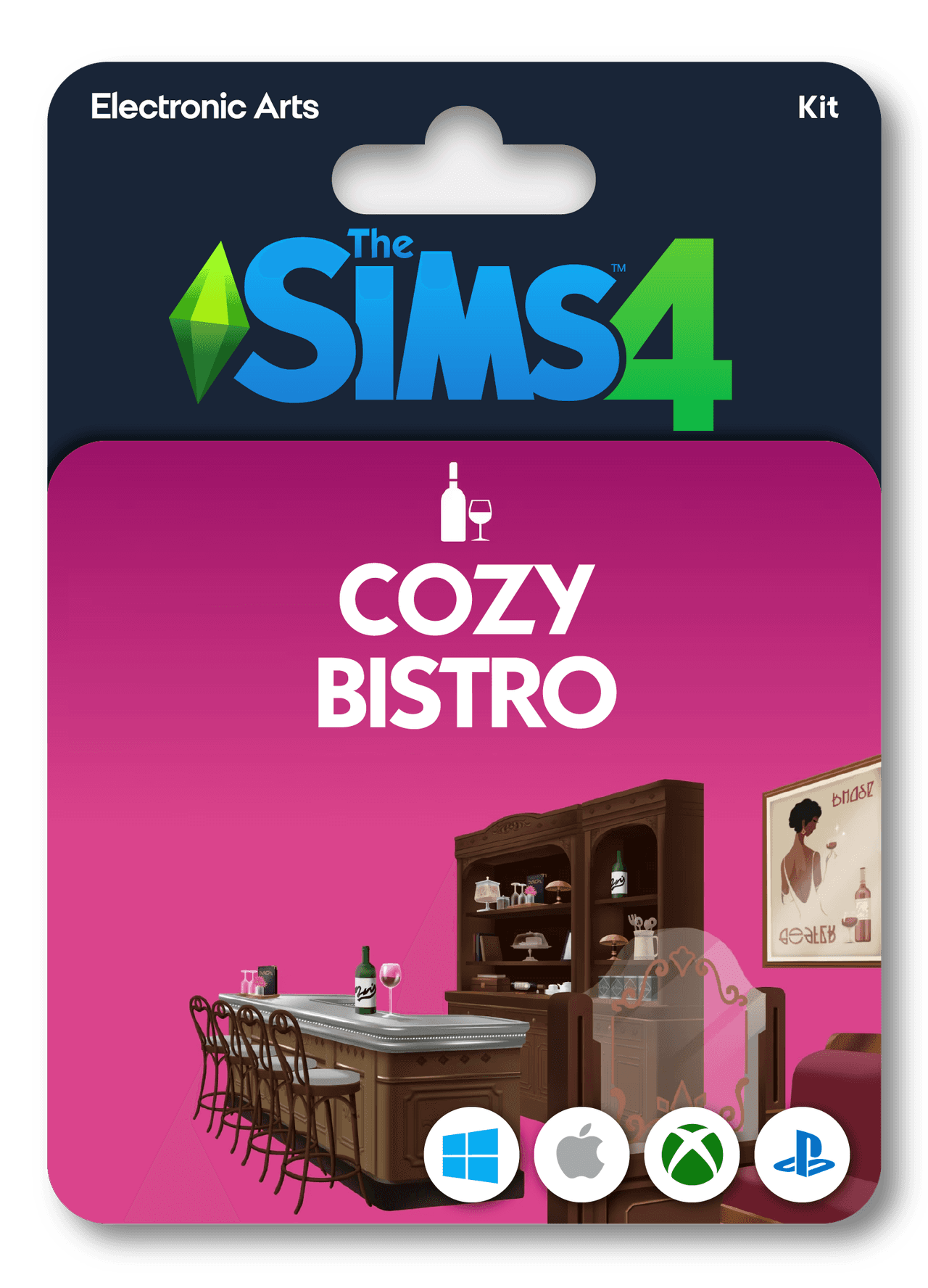 The Sims 4 Cozy Bistro Kit