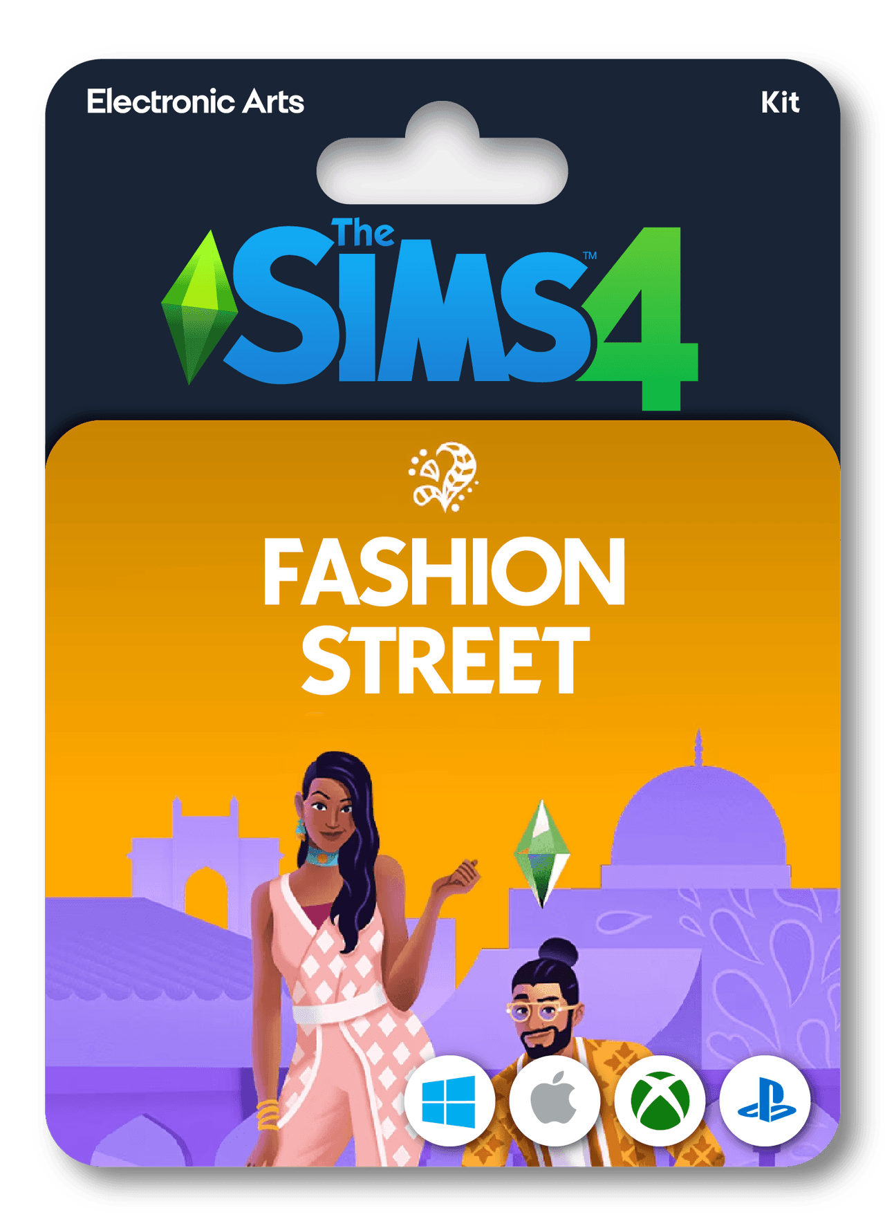 The Sims 4 Fashion Street Kit