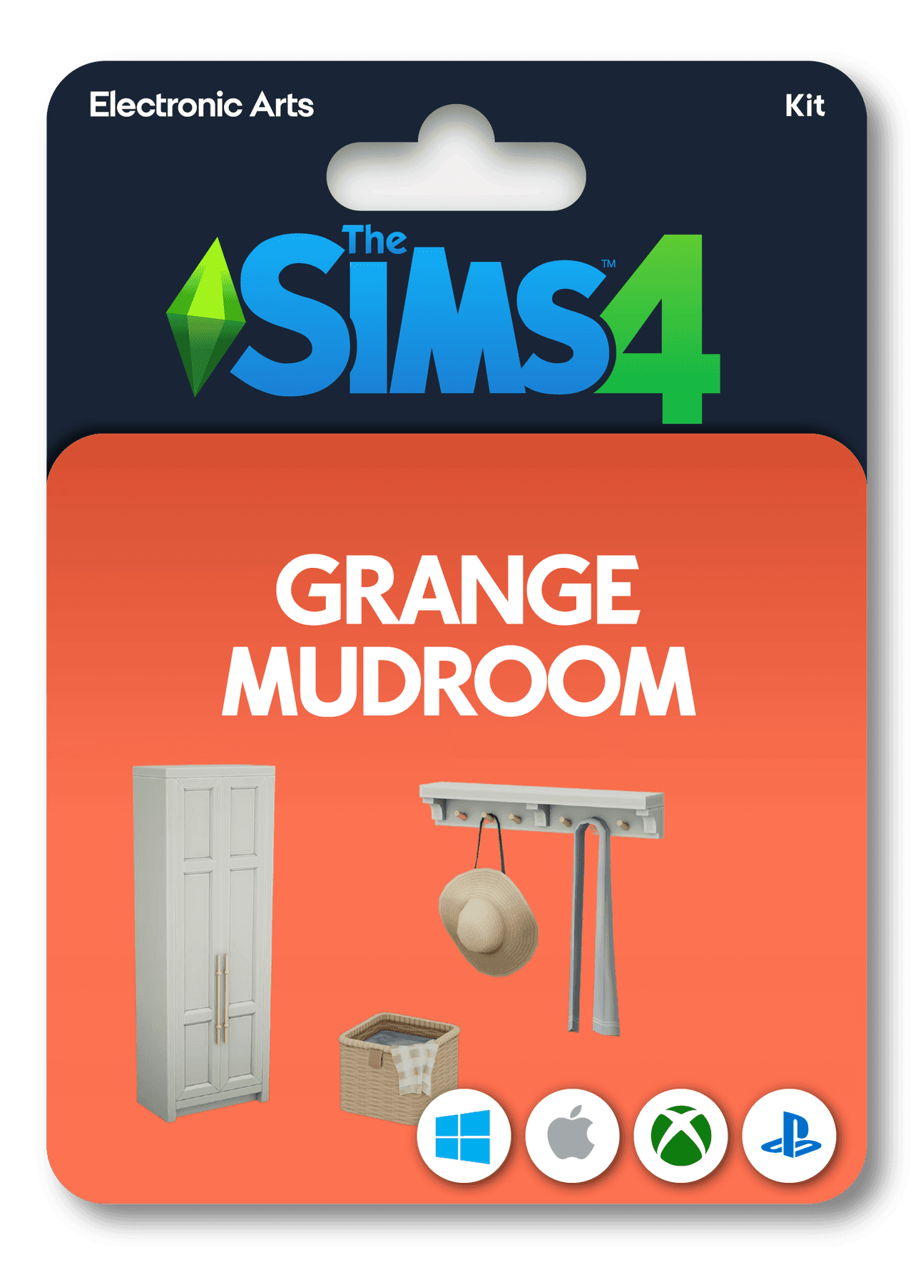 The Sims 4 Grange Mudroom Kit