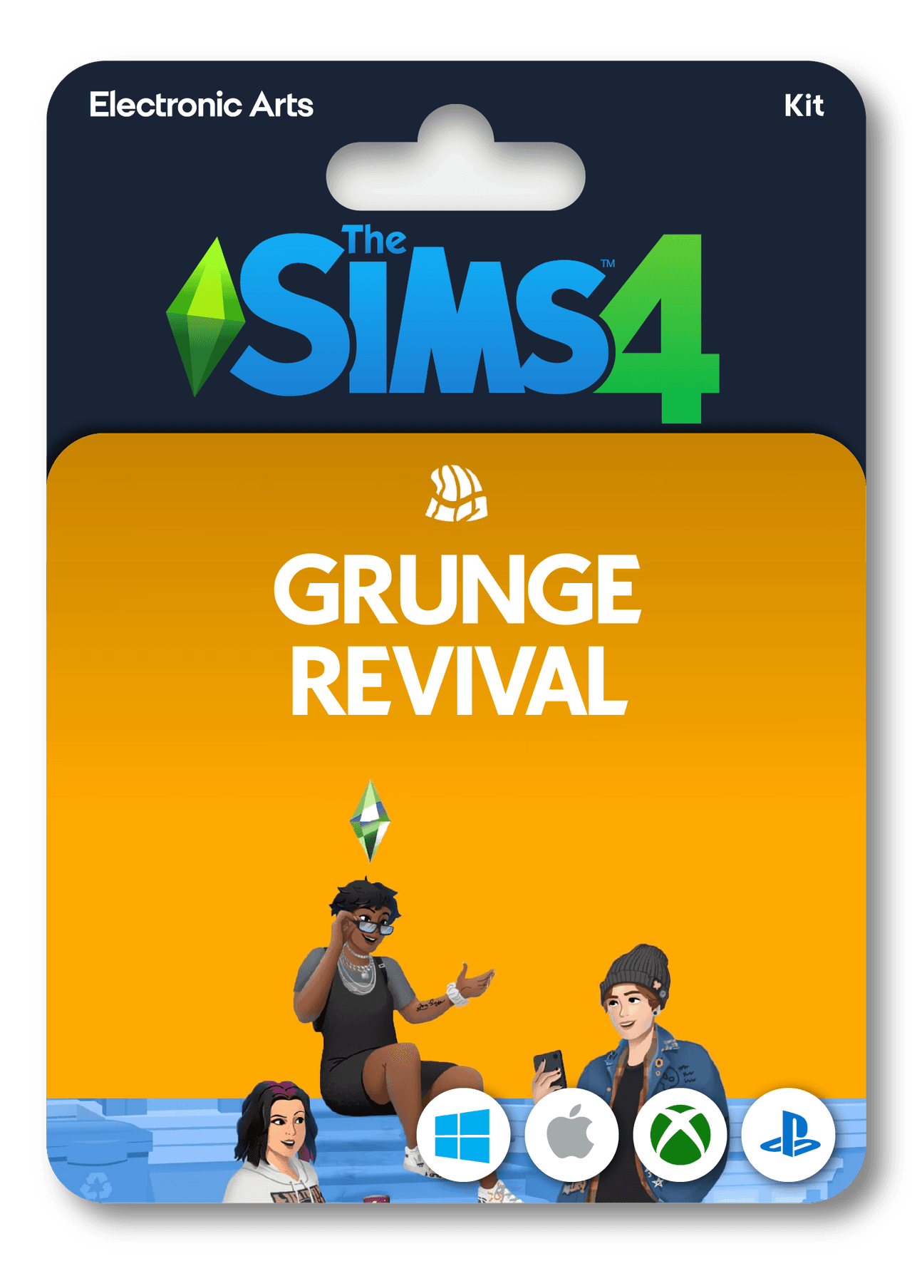 The Sims 4 Grunge Revival Kit