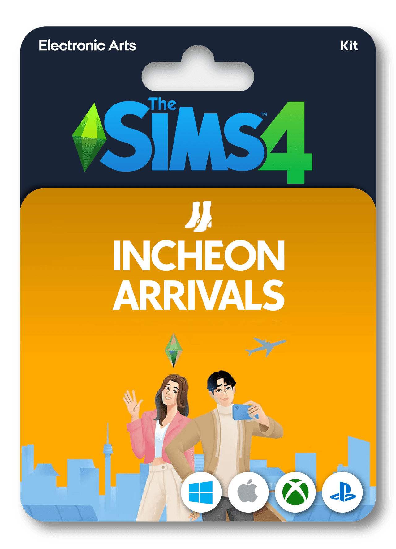 The Sims 4 Incheon Arrivals Kit