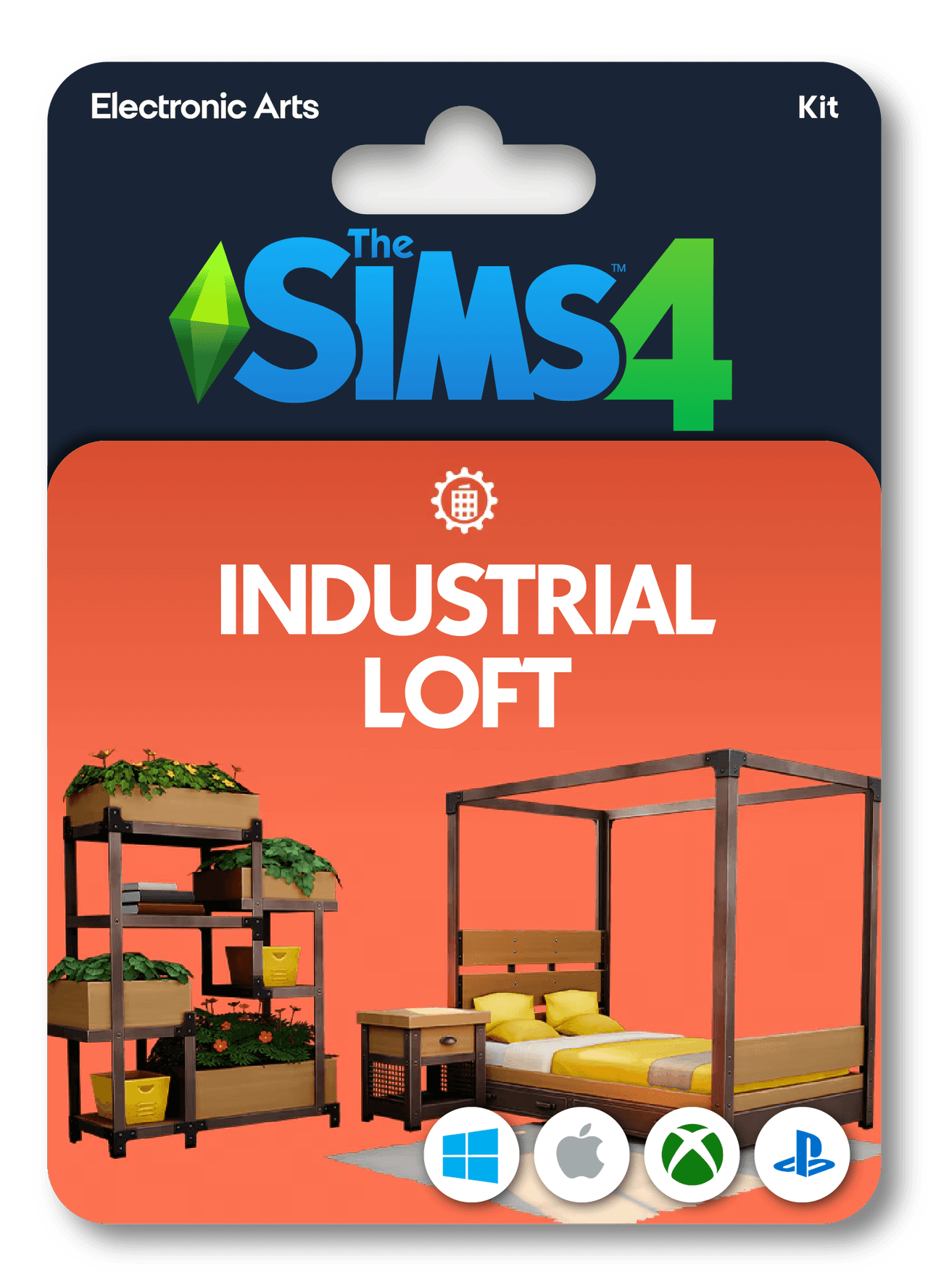 The Sims 4 Industrial Loft Kit