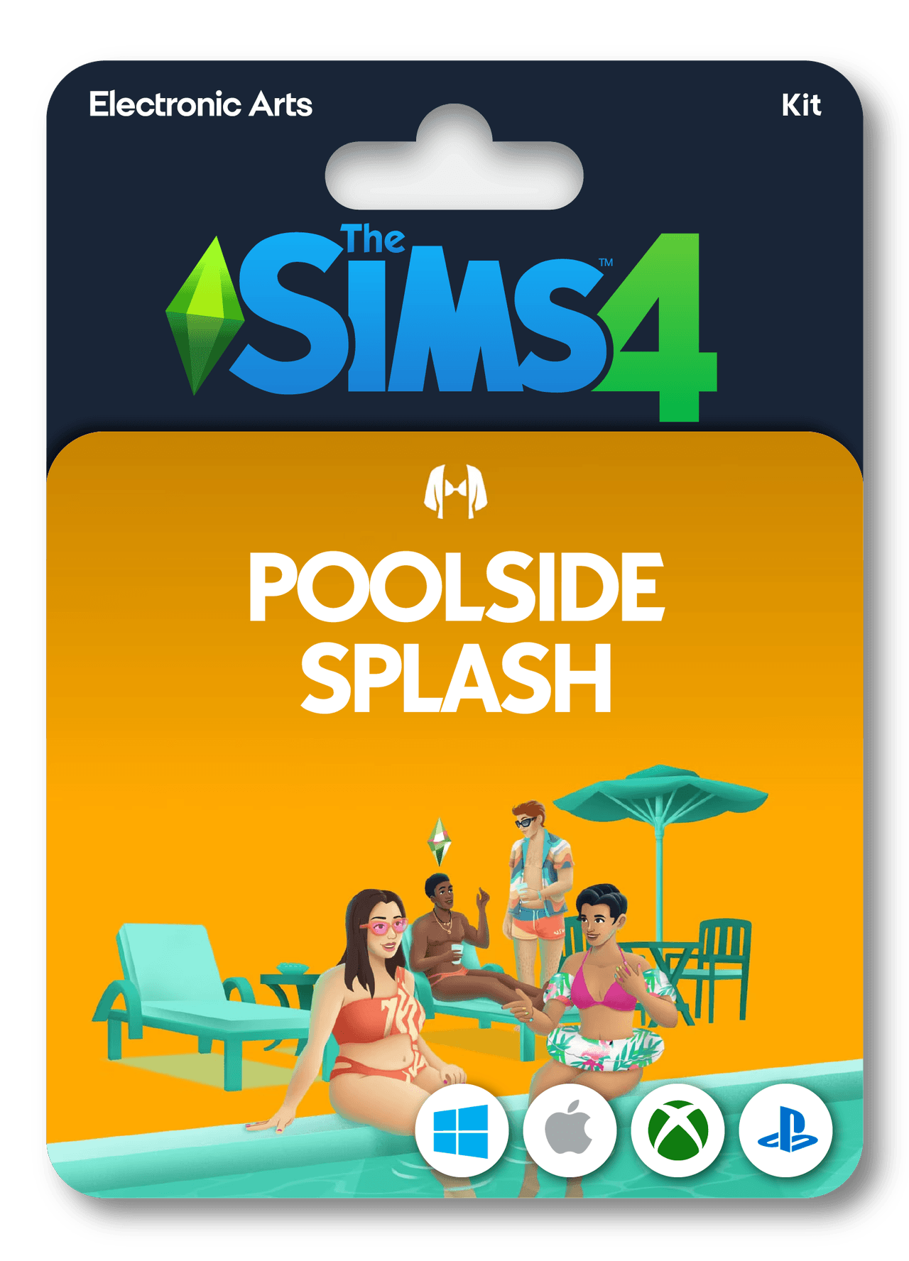 The Sims 4 Poolside Splash Kit