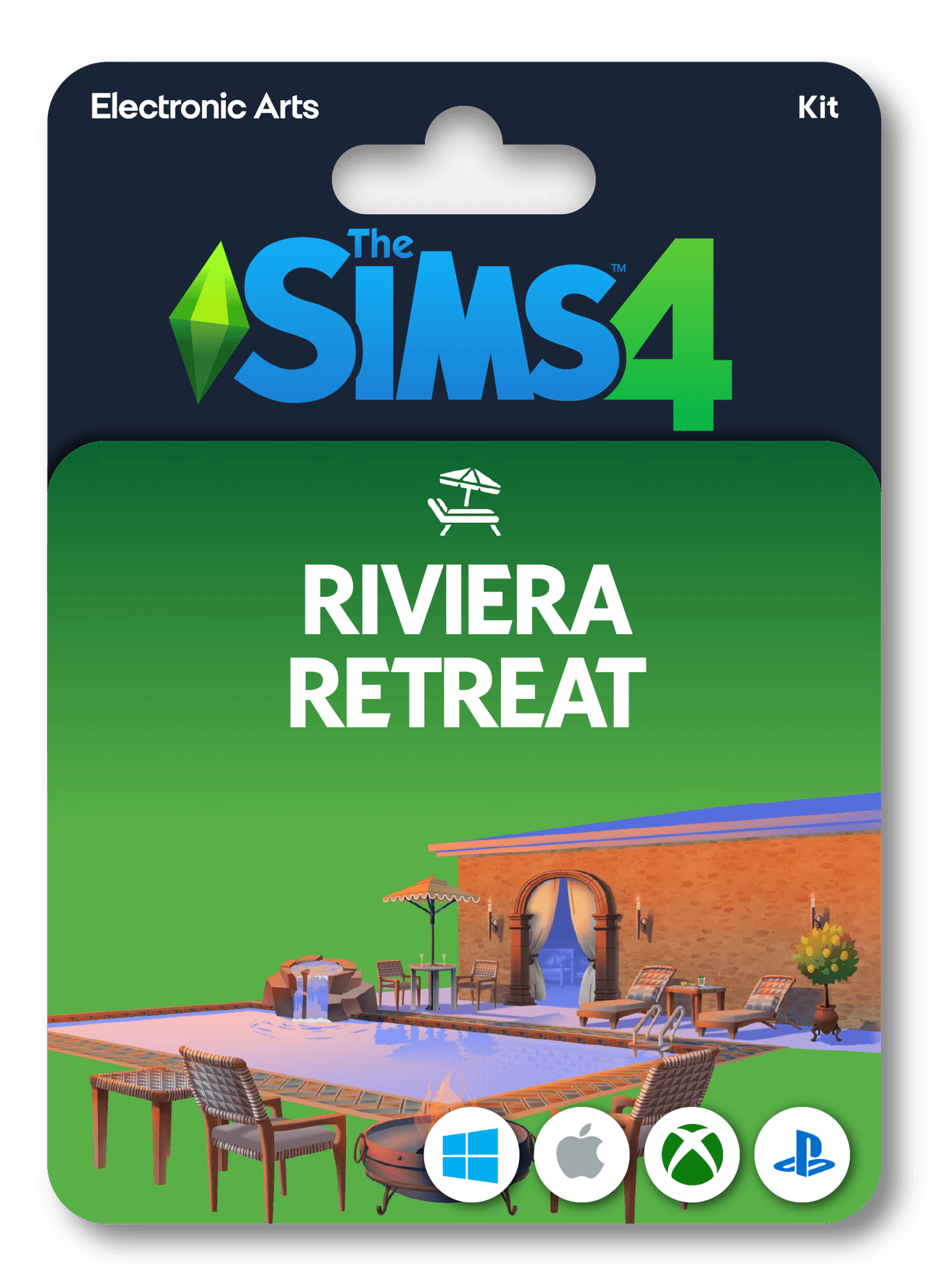 The Sims 4 Riviera Retreat Kit