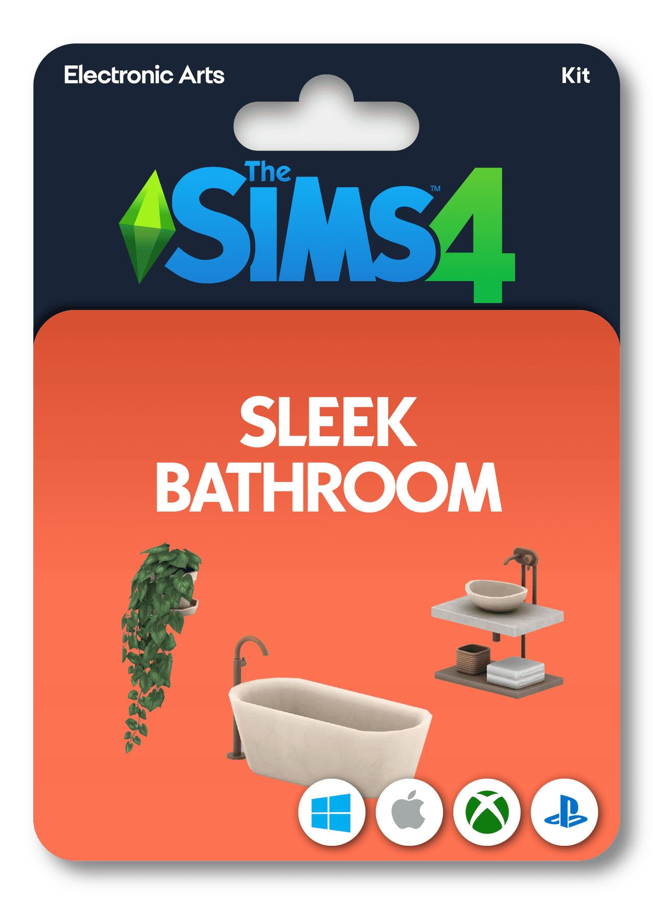The Sims 4 Sleek Bathroom Kit