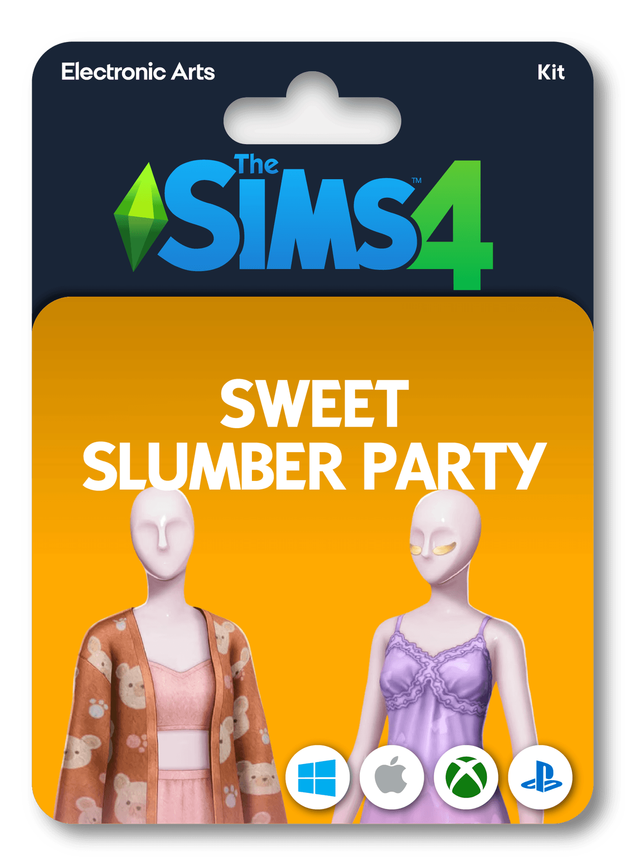 The Sims 4 Sweet Slumber Party Kit