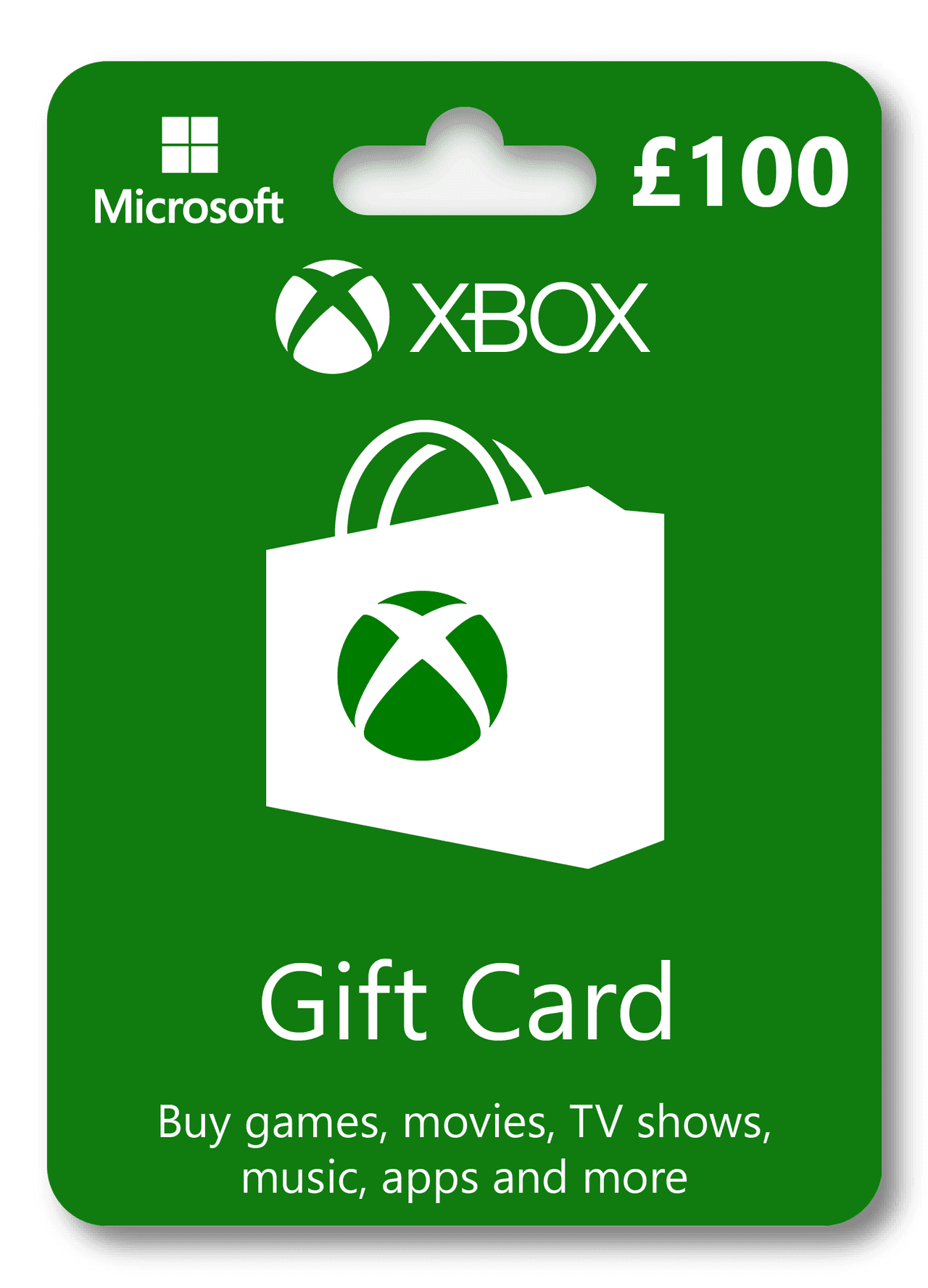 Microsoft Xbox Gift Card 100 Gbp