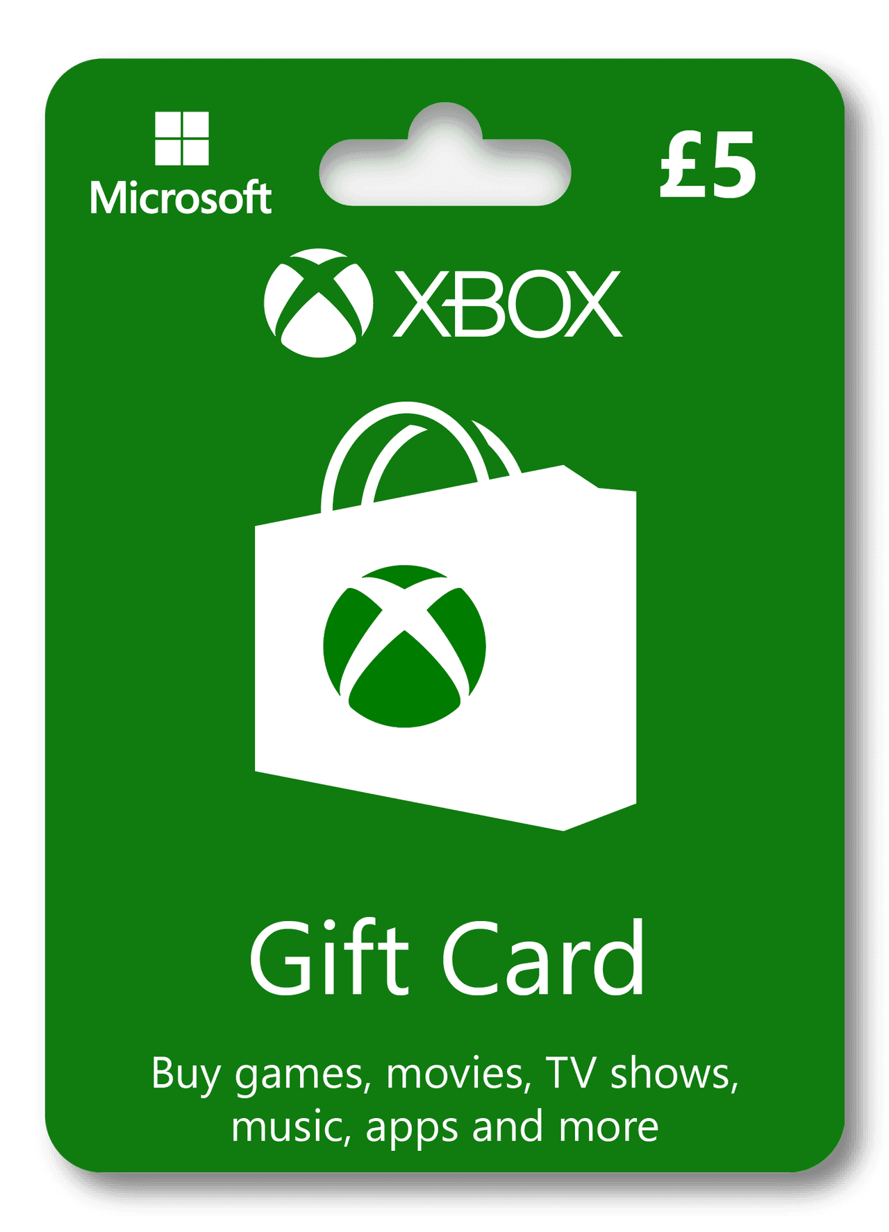 Microsoft Xbox Gift Card 5 Gbp