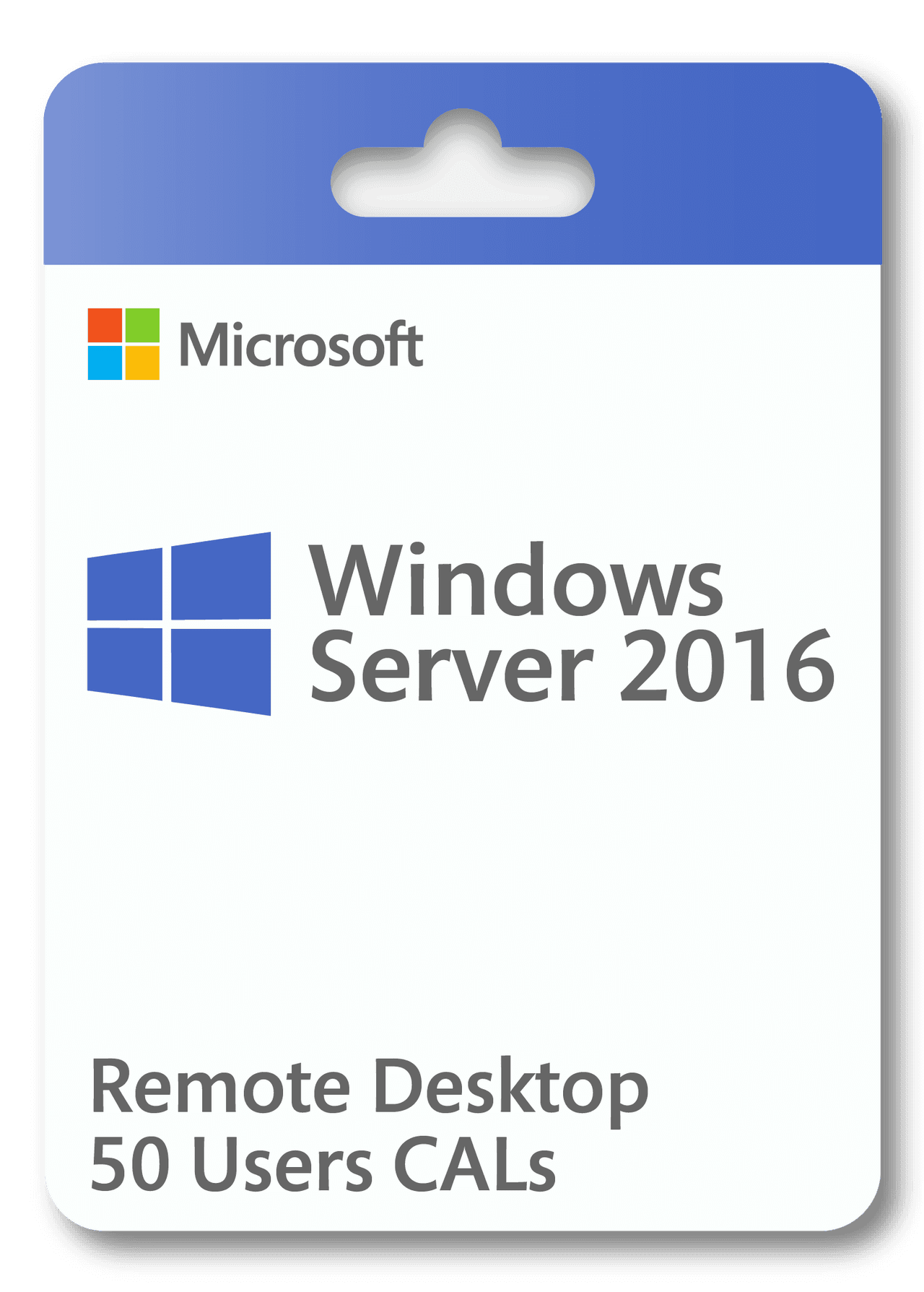 Microsoft Windows Server 2016 Remote Desktop 50 Users CAL