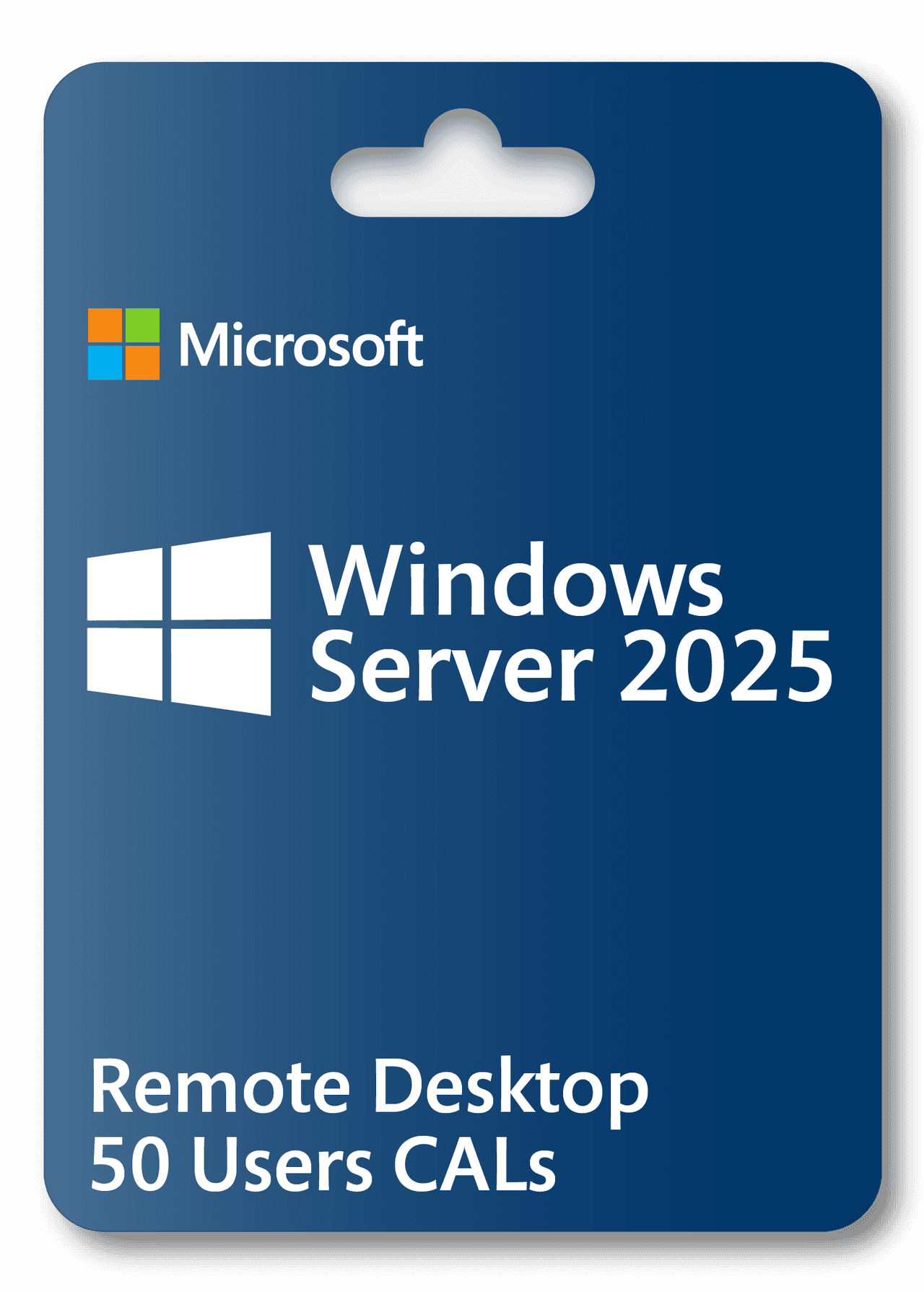 Microsoft Windows Server 2025 Remote Desktop 50 Users CAL