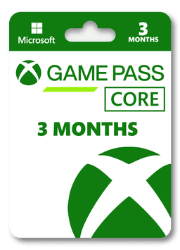 Product image of Microsoft Xbox Game Pass Core 3 Months