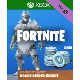 Product image of Fortnite - Legendary Rogue Spider Knight Outfit + 2000 V-Bucks EU (Xbox One)