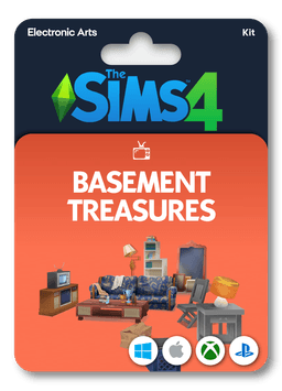 Product image of The Sims 4 Basement Treasures Kit