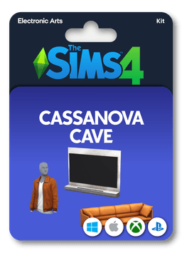 Product image of The Sims 4 Cassanova Cave Kit