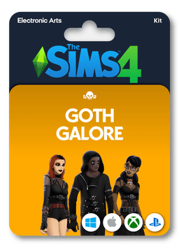 Product image of The Sims 4 Goth Galore Kit