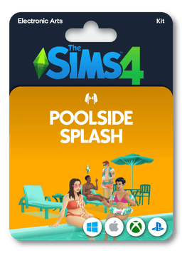 Product image of The Sims 4 Poolside Splash Kit