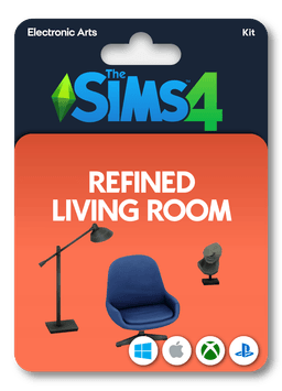 Product image of The Sims 4 Refined Living Room Kit