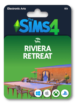 Product image of The Sims 4 Riviera Retreat Kit
