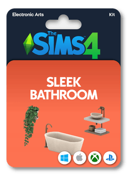 Product image of The Sims 4 Sleek Bathroom Kit