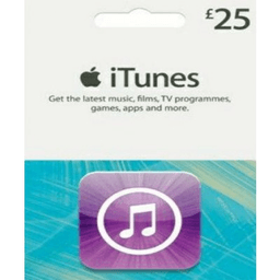 Product image of iTunes £25 Gift Card (UK)