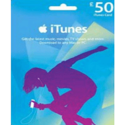 Product image of iTunes £50 Gift Card (UK)