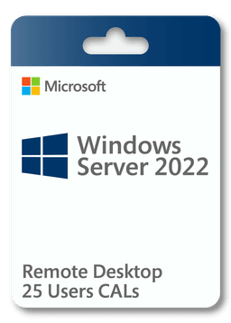 Product image of Microsoft Windows Server 2022 Remote Desktop 25 Users CAL