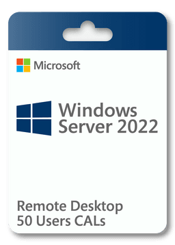 Product image of Microsoft Windows Server 2022 Remote Desktop 50 Users CAL