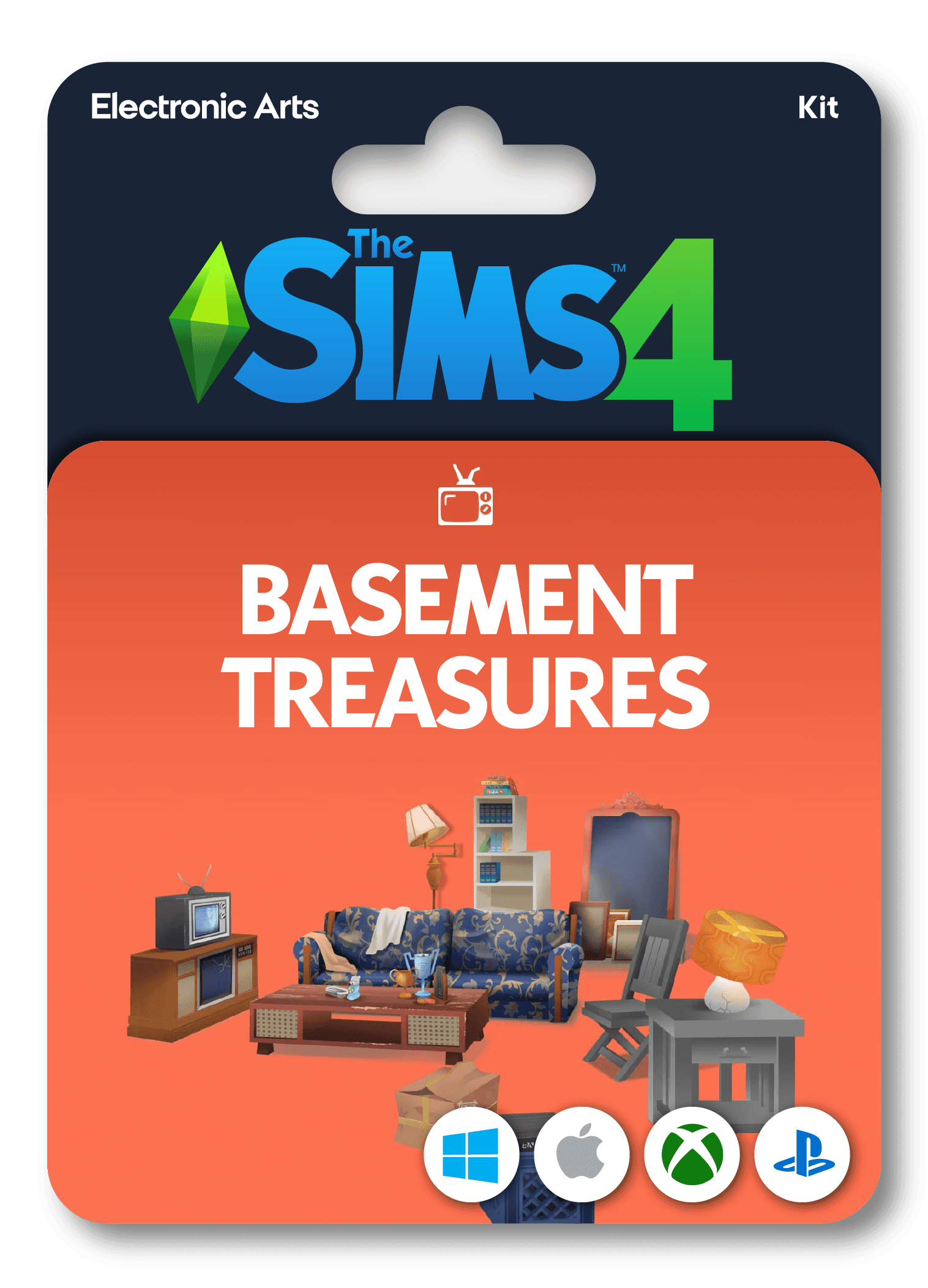 The Sims 4 Basement Treasures Kit