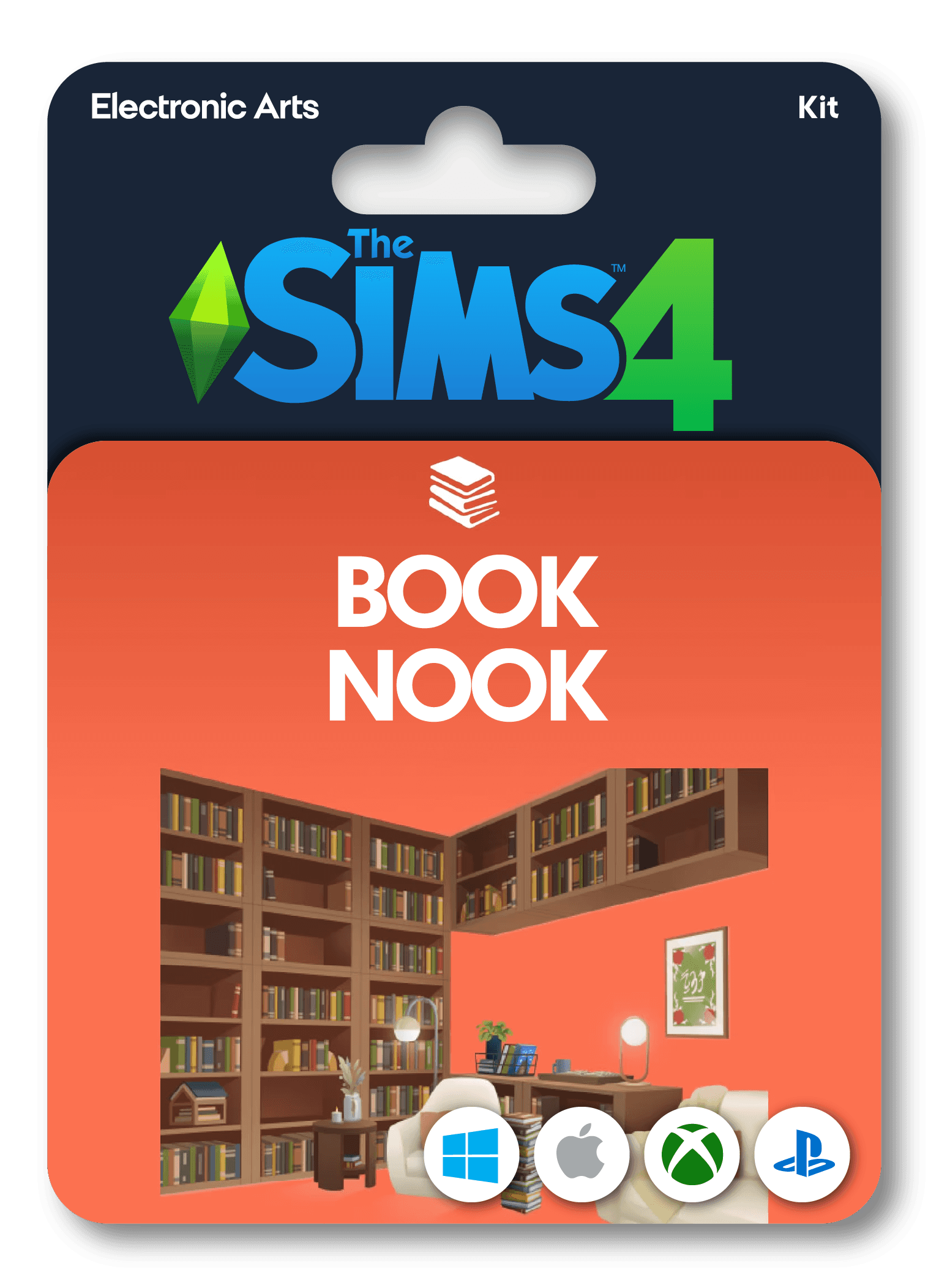 The Sims 4 Book Nook Kit