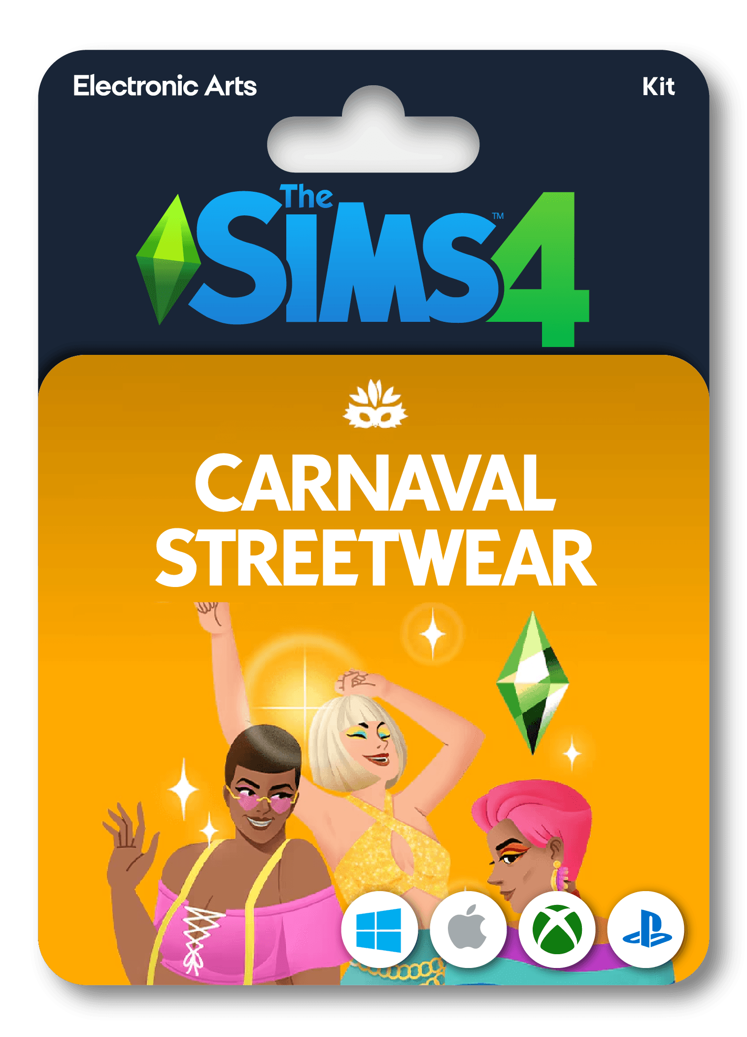 The Sims 4 Carnaval Streatwear Kit