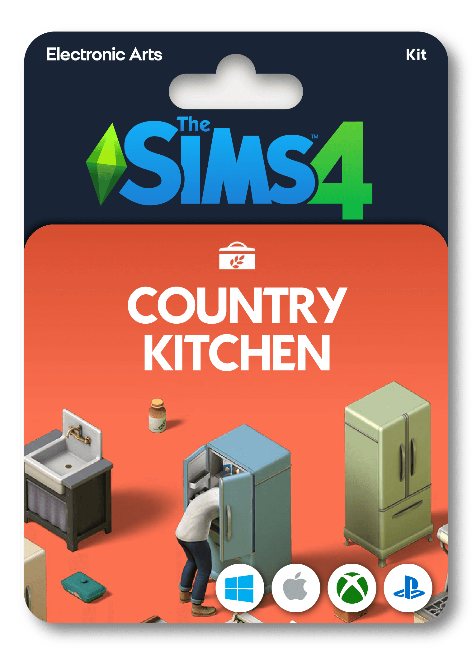 The Sims 4 Country Kitchen Kit