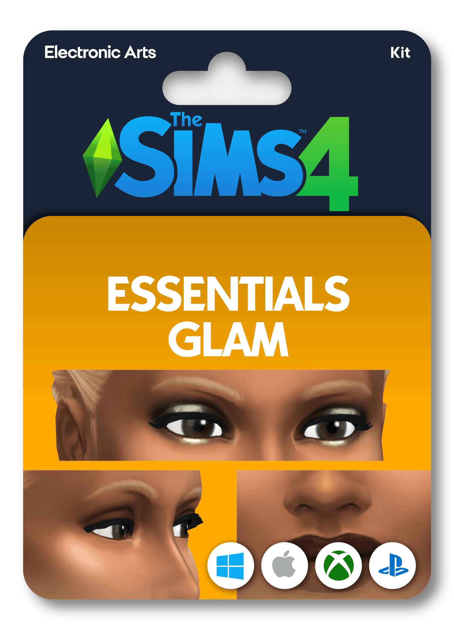 The Sims 4 Essentials Glam Kit
