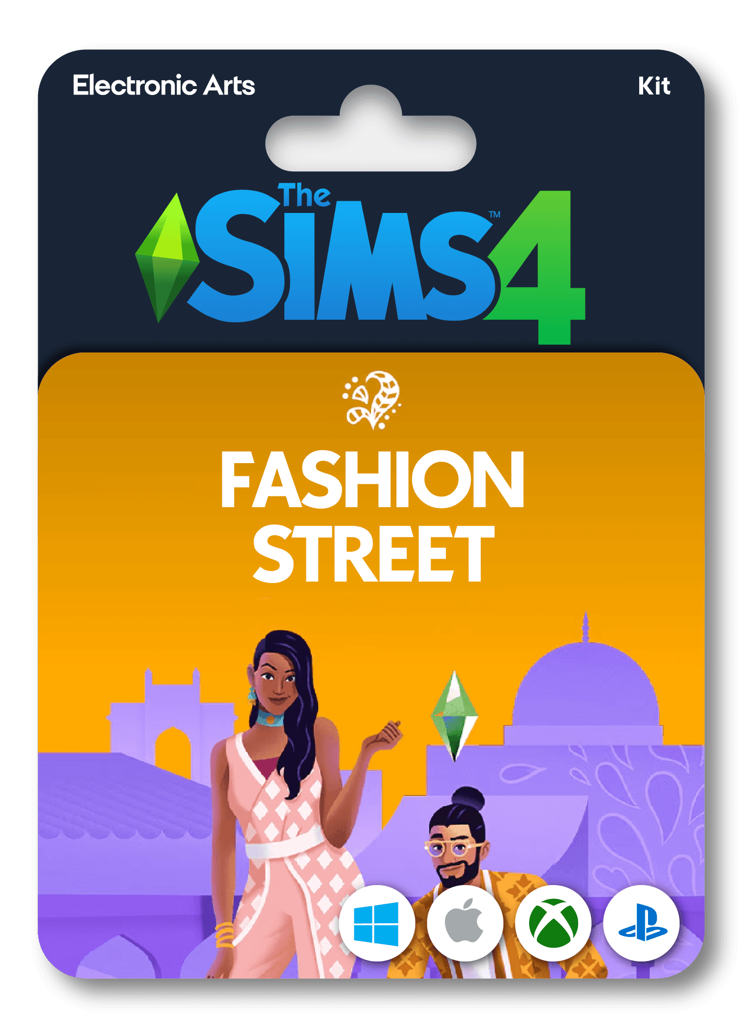 The Sims 4 Fashion Street Kit