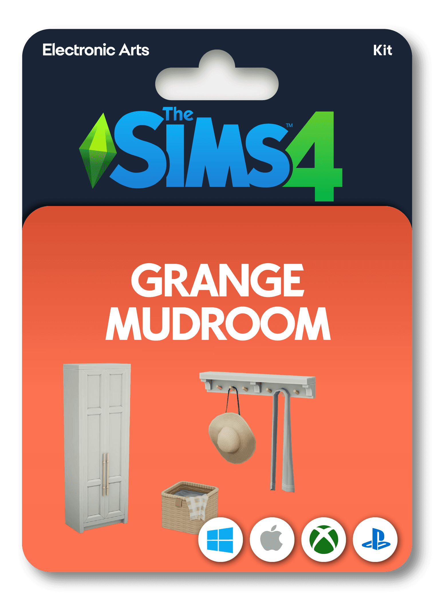 The Sims 4 Grange Mudroom Kit
