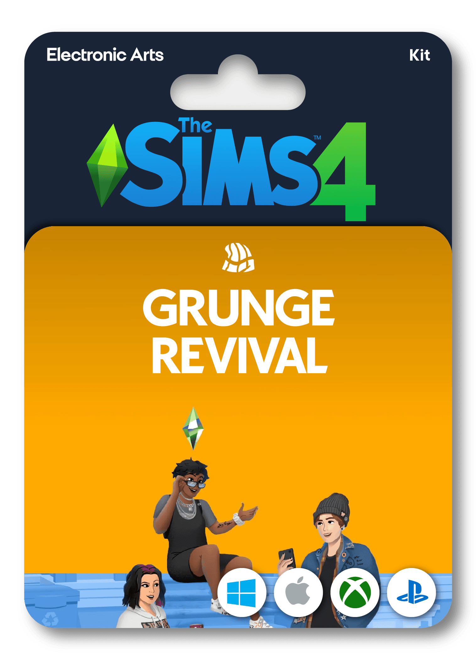 The Sims 4 Grunge Revival Kit