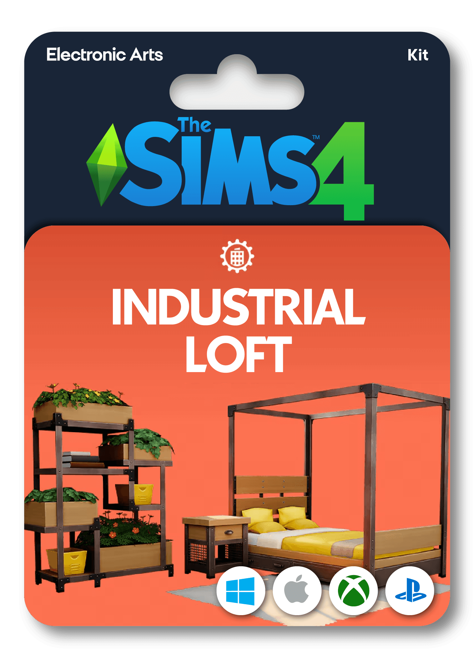 The Sims 4 Industrial Loft Kit