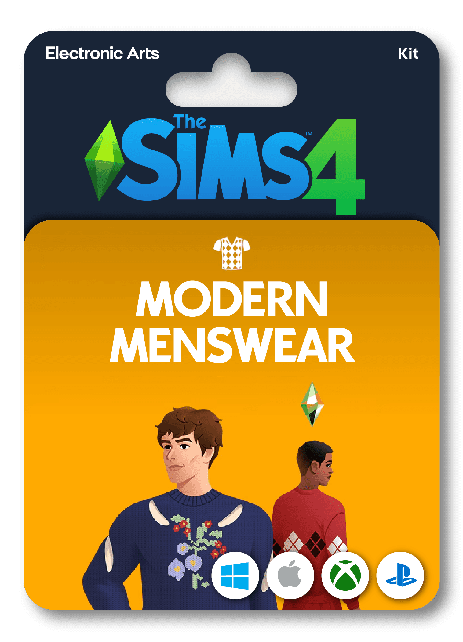 The Sims 4 Modern Menswear Kit