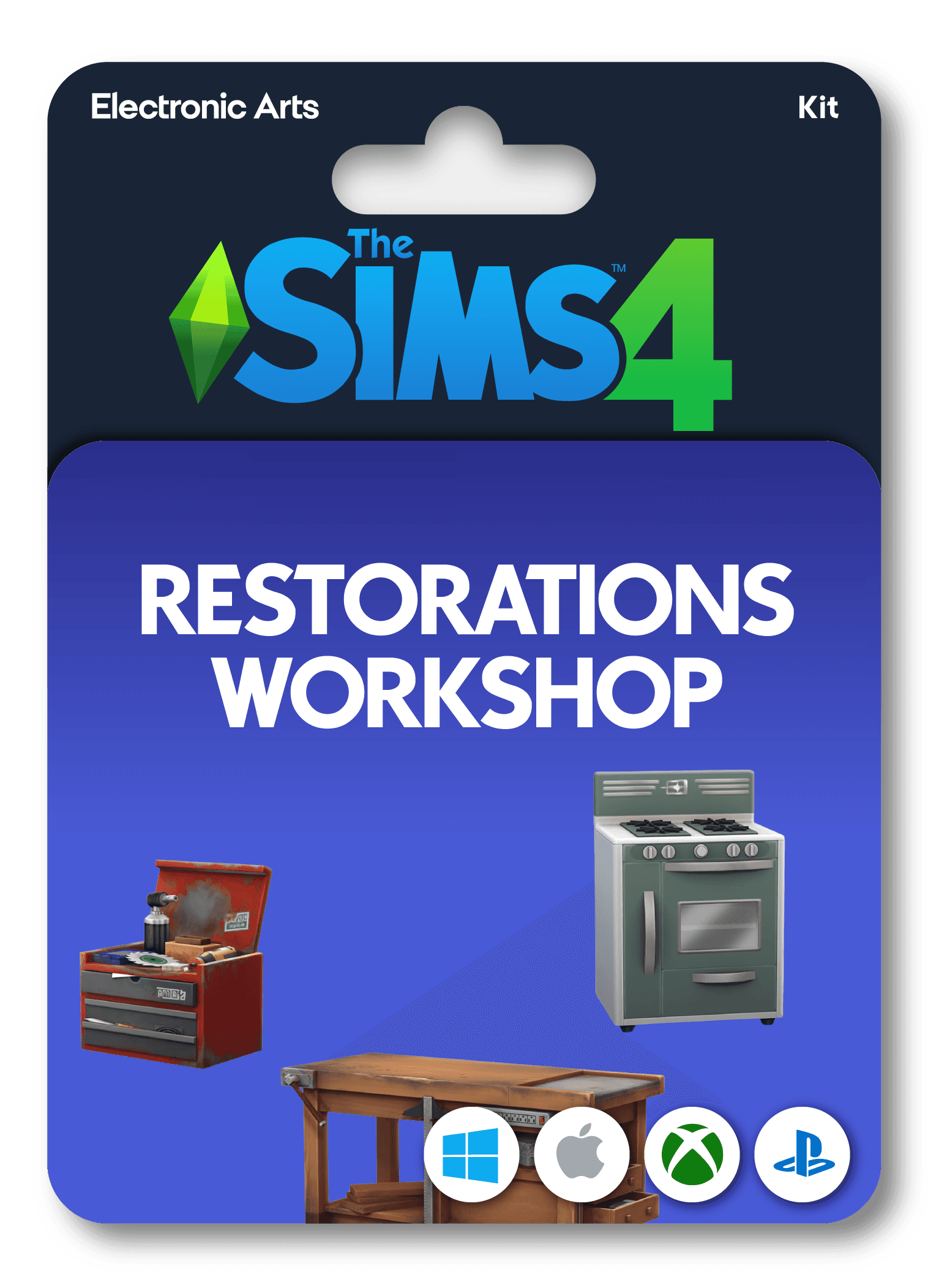 The Sims 4 Restoration Workshop Kit
