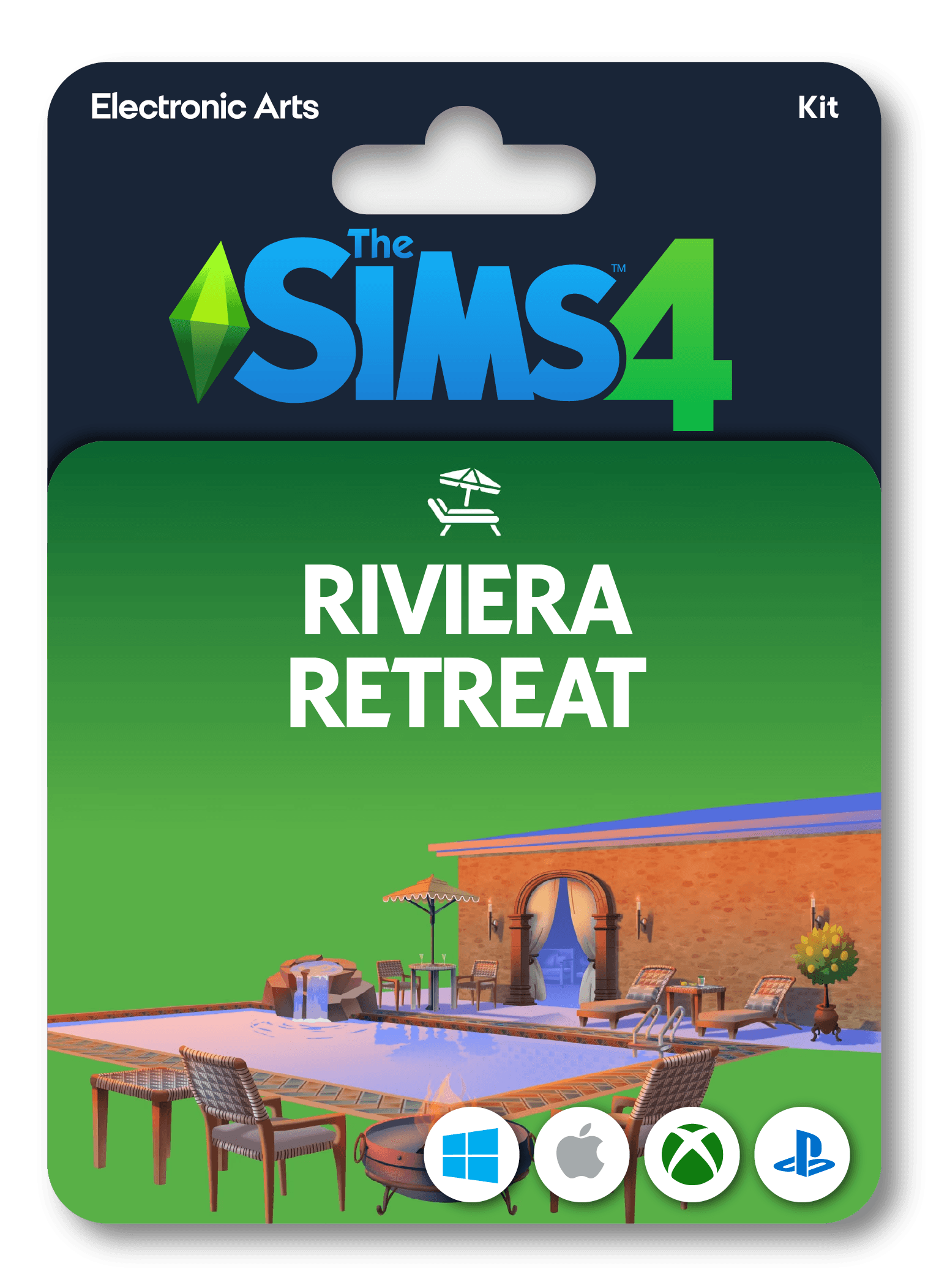 The Sims 4 Riviera Retreat Kit
