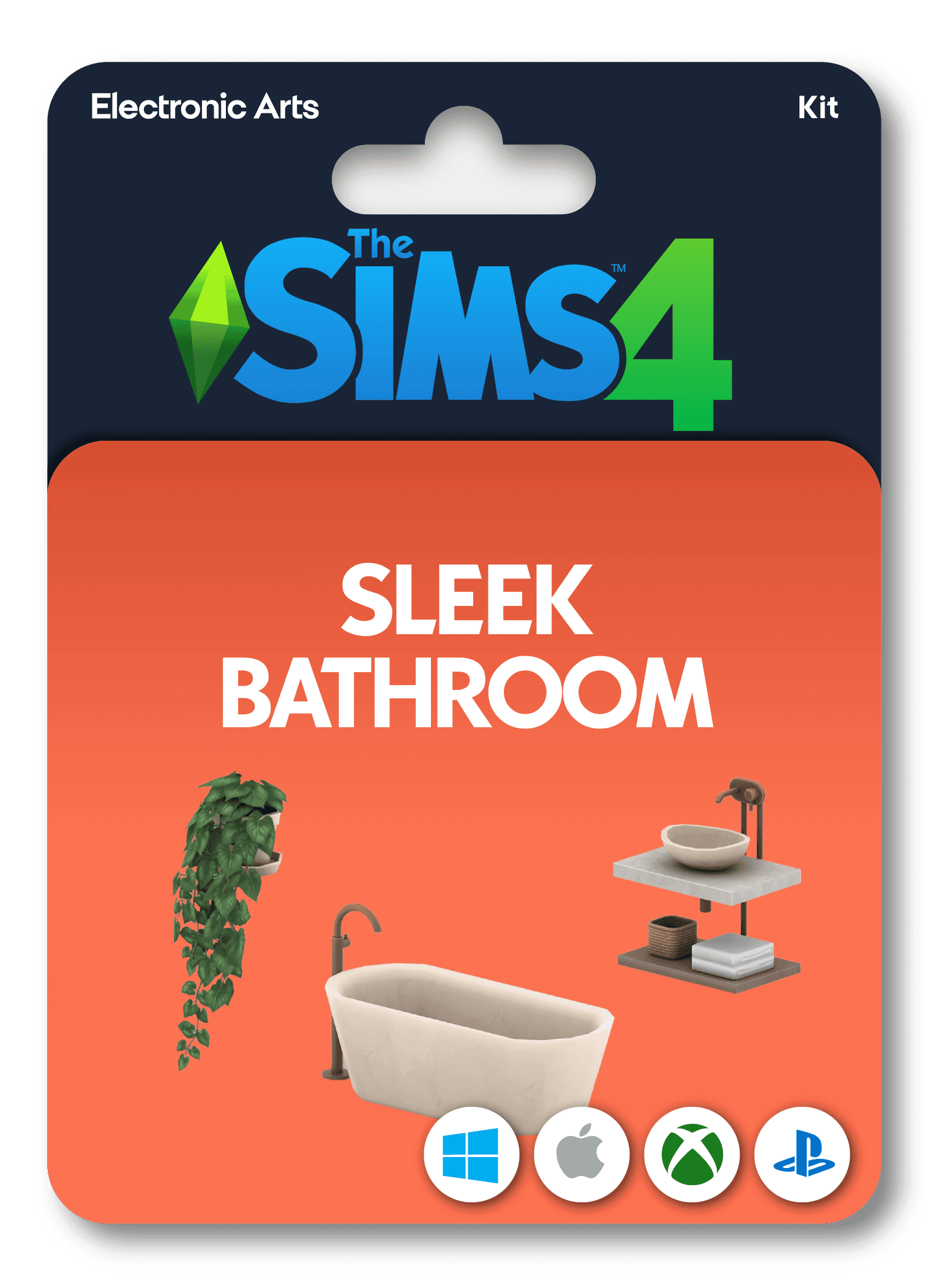 The Sims 4 Sleek Bathroom Kit