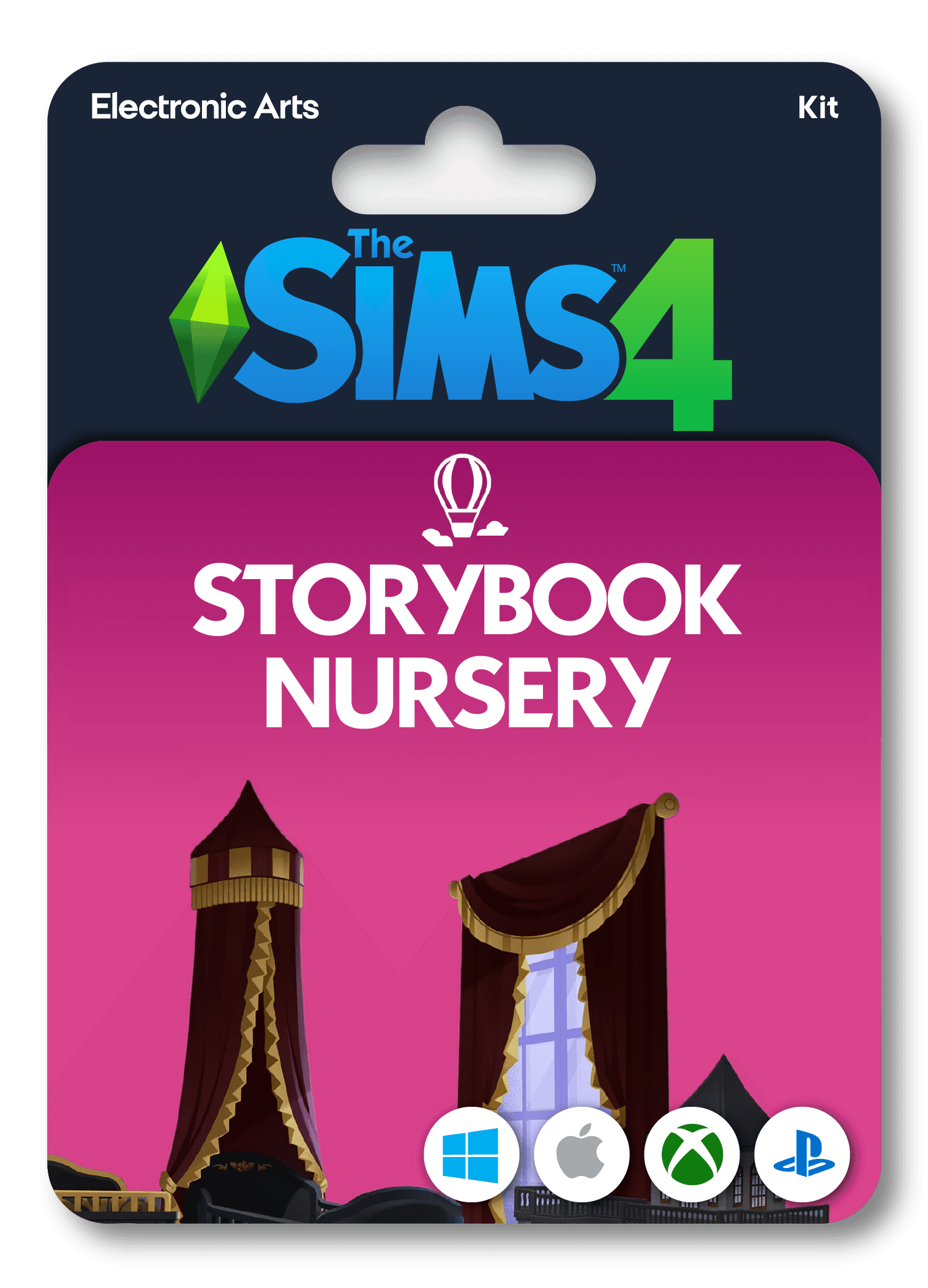 The Sims 4 Storybook Nursery Kit