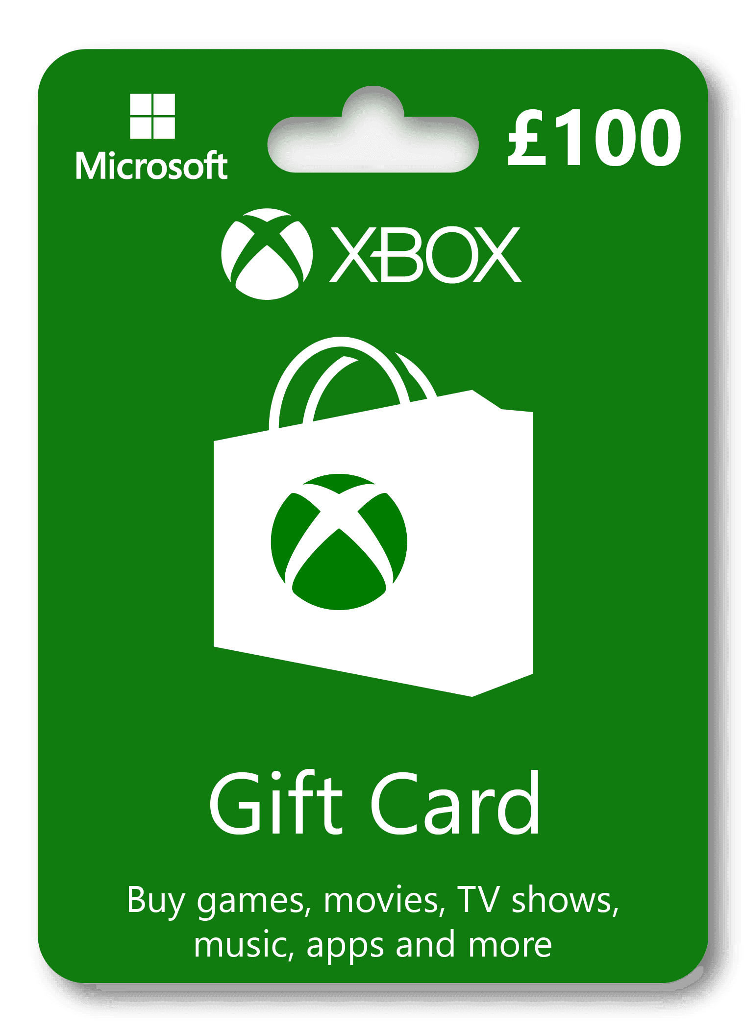 Microsoft Xbox Gift Card 100 Gbp
