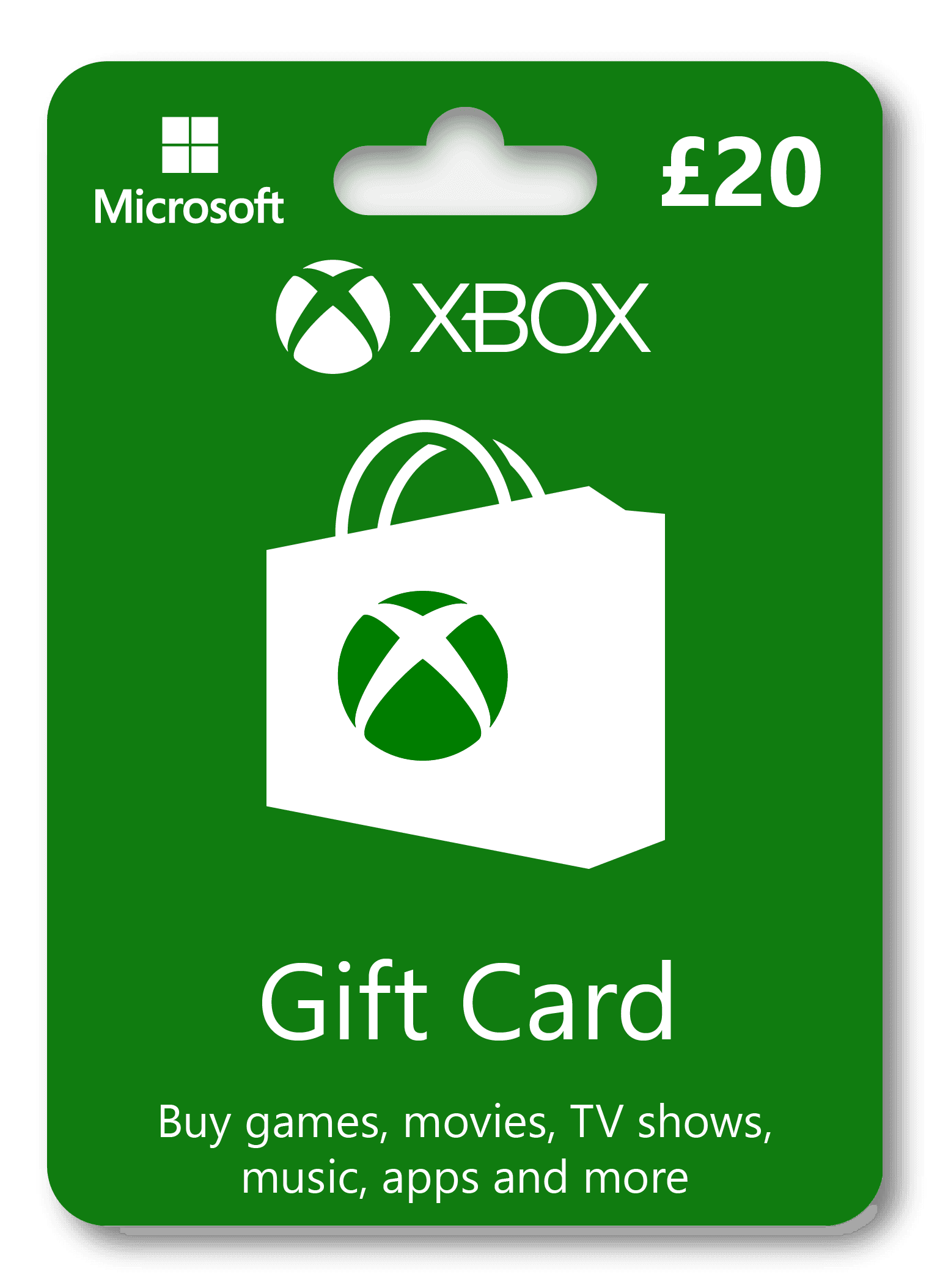 Microsoft Xbox Gift Card 20 Gbp