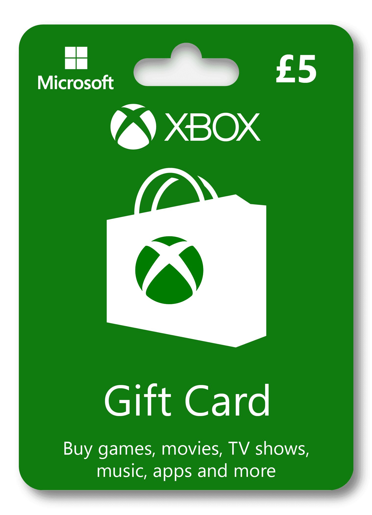 Microsoft Xbox Gift Card 5 Gbp
