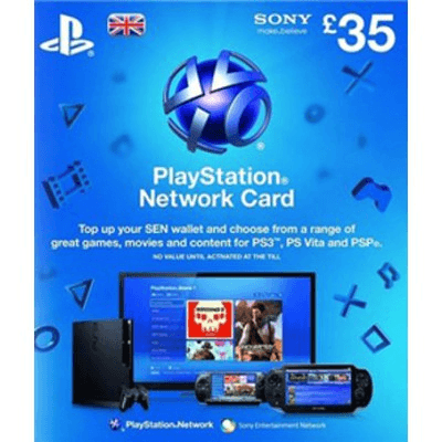 PlayStation Network Card (PSN) £35 (UK)