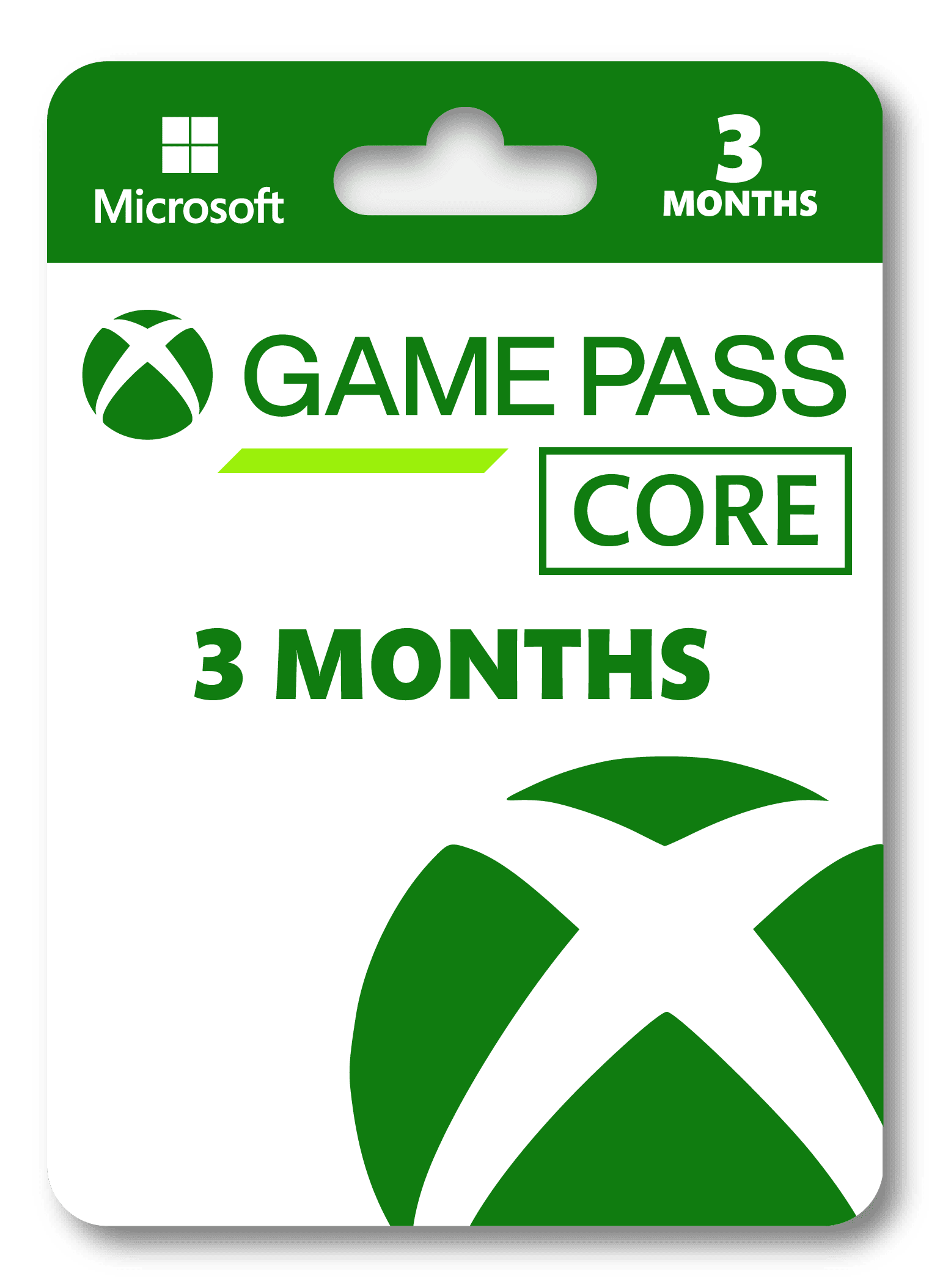 Microsoft Xbox Game Pass Core 3 Months