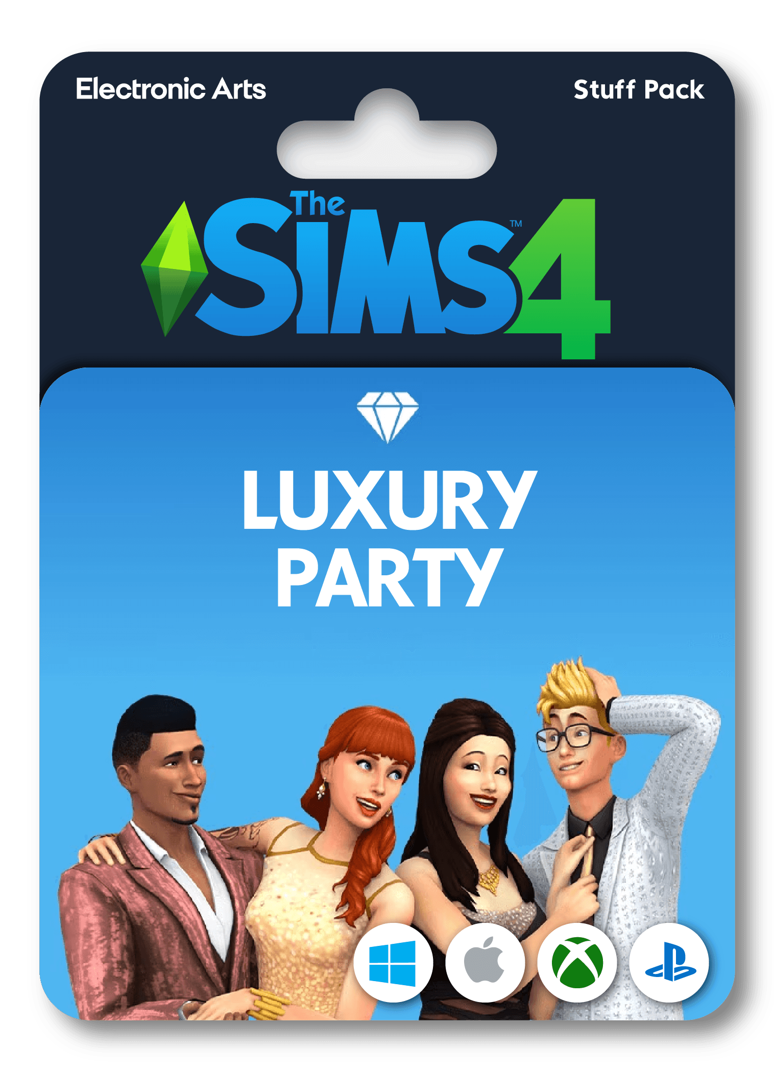 The Sims 4 Luxury Party Stuff