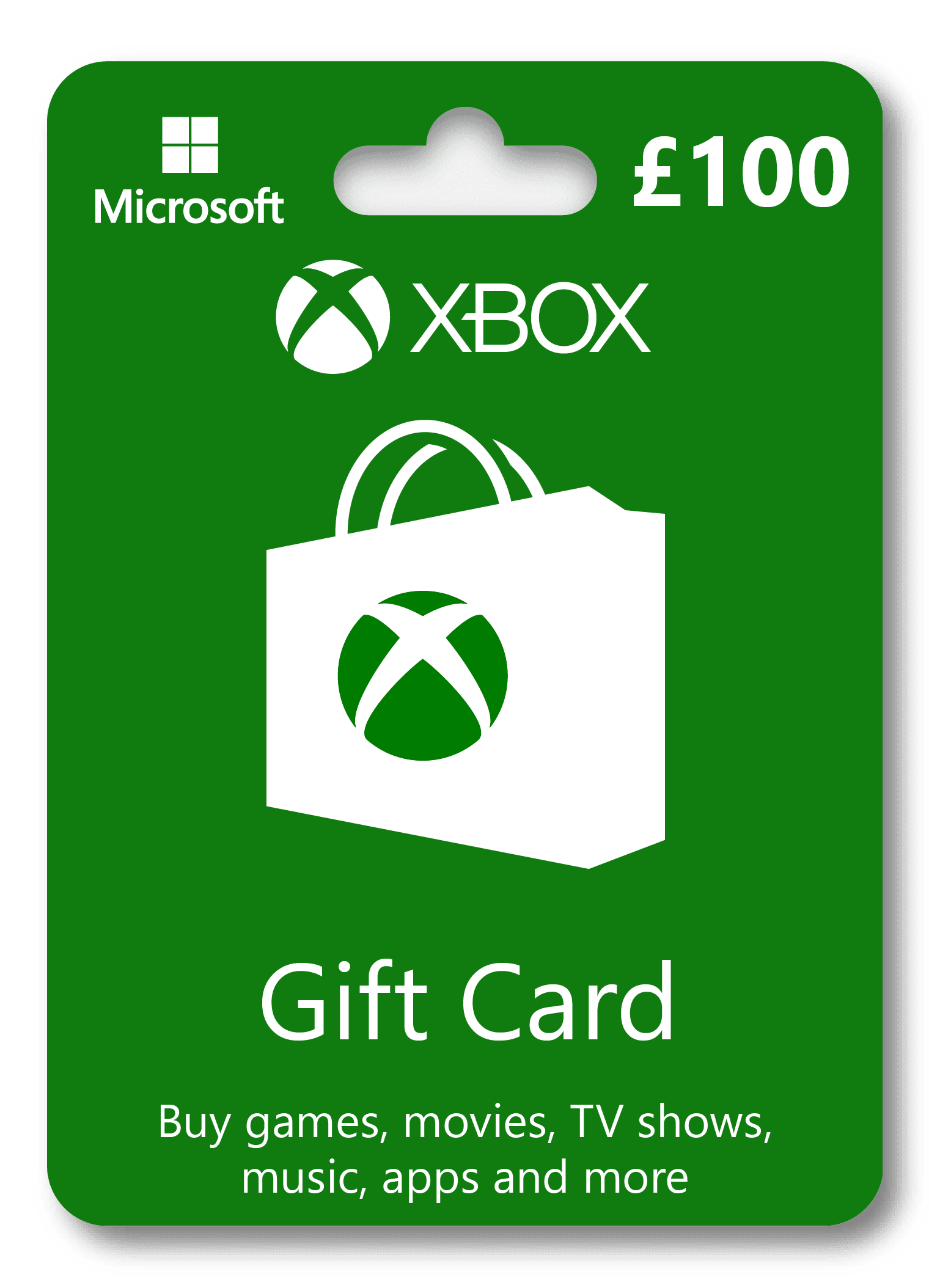 Microsoft Xbox Gift Card 100 Gbp