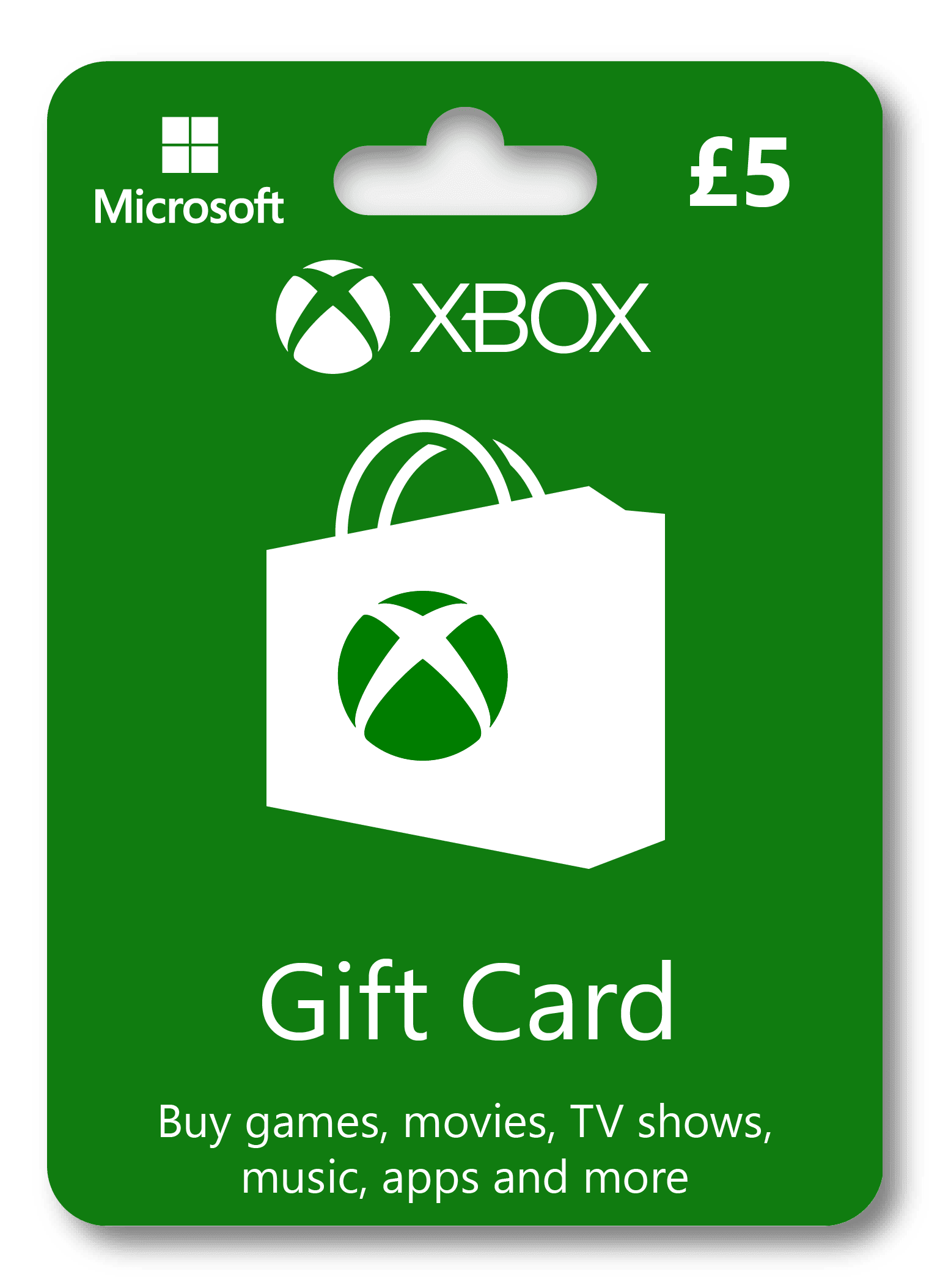 Microsoft Xbox Gift Card 5 Gbp
